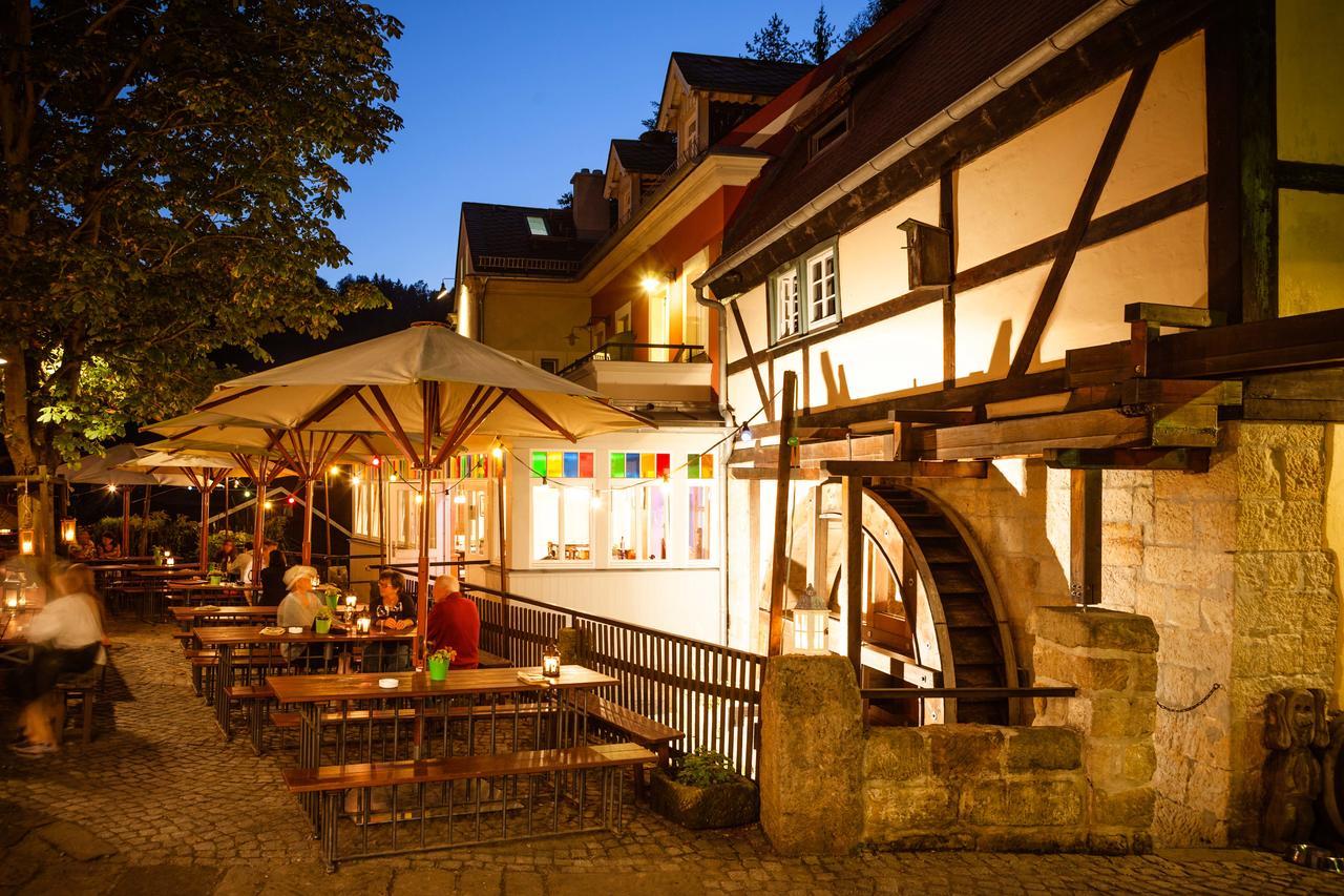 Bio-Hotel Zur Muehle Bad Schandau Ngoại thất bức ảnh