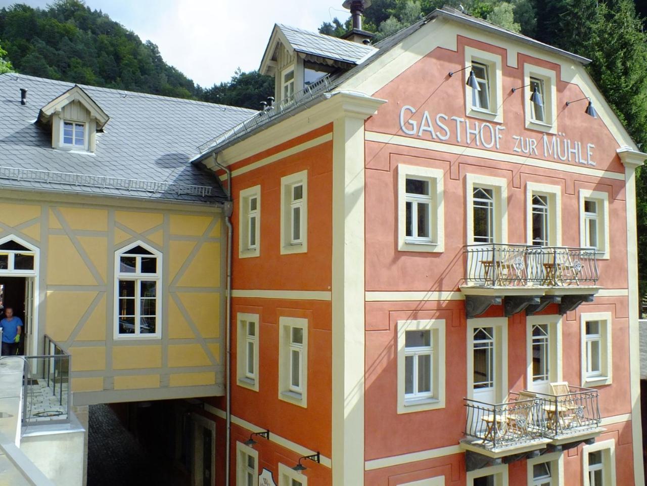Bio-Hotel Zur Muehle Bad Schandau Ngoại thất bức ảnh