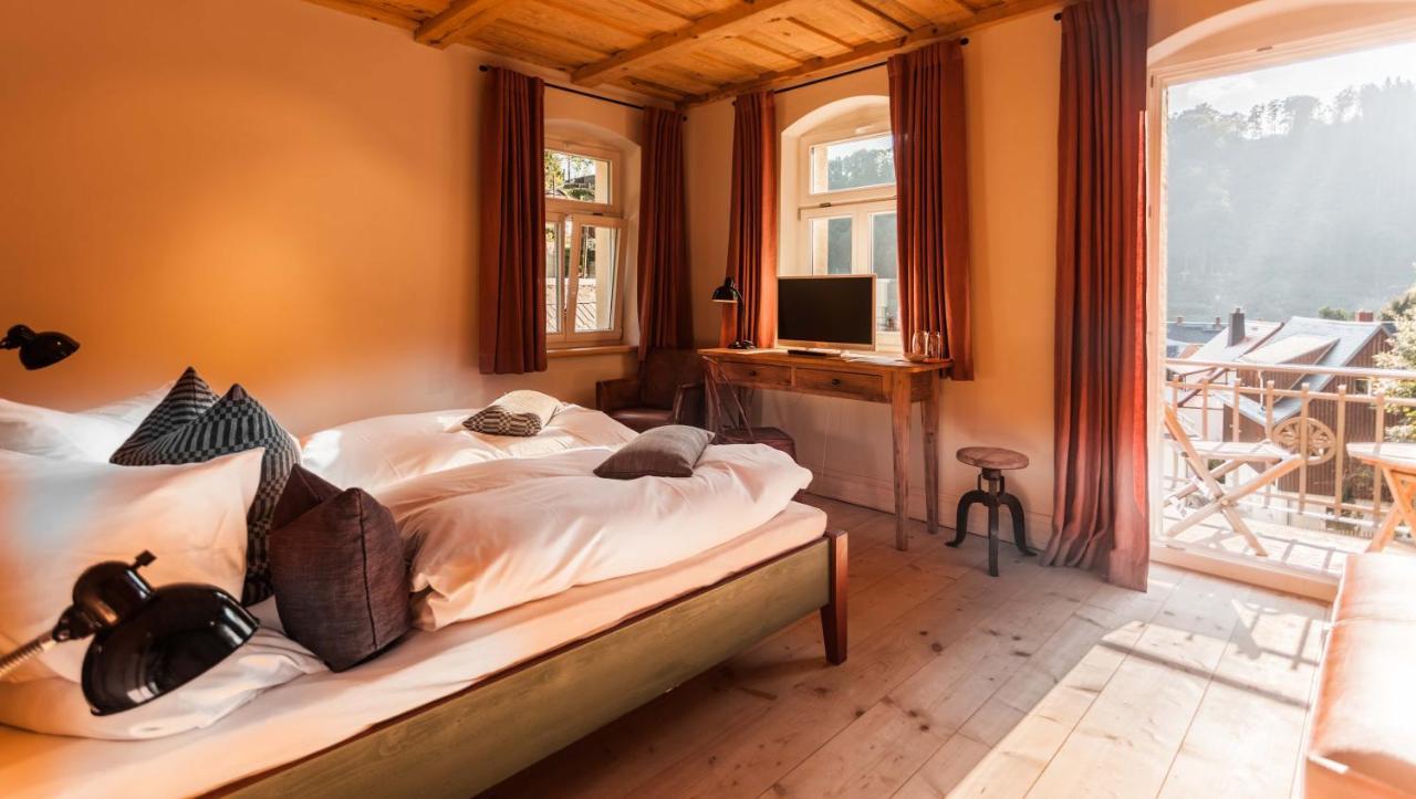 Bio-Hotel Zur Muehle Bad Schandau Ngoại thất bức ảnh